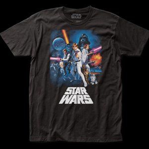 Star Wars – New Hope Poster Adult Unisex Tee Shirt